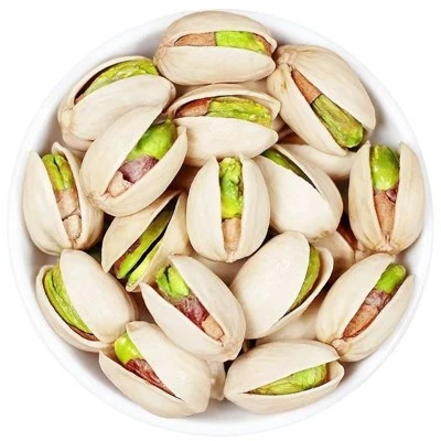 Pistachos al horno con sal